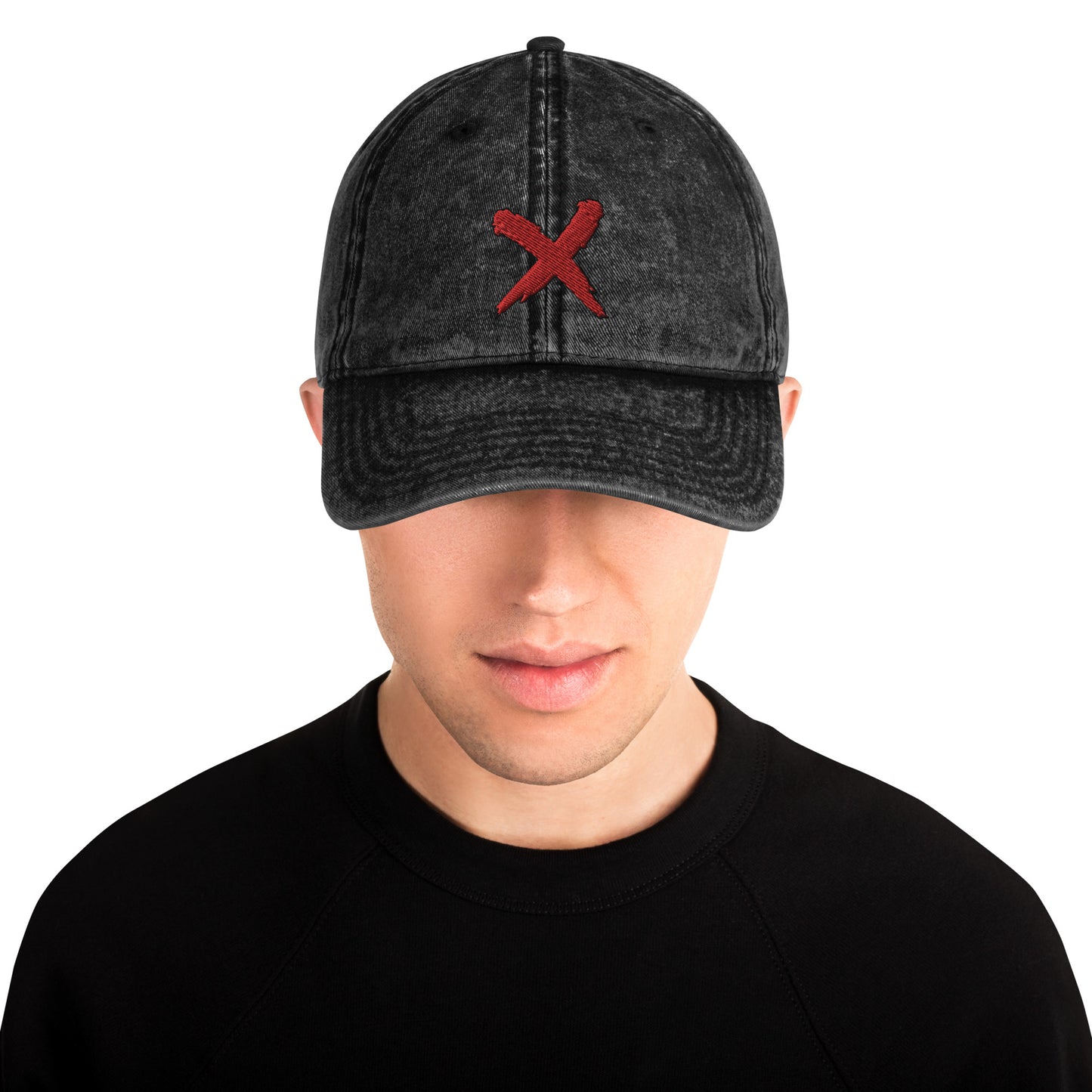 X MARKS THE SPOT Vintage Twill