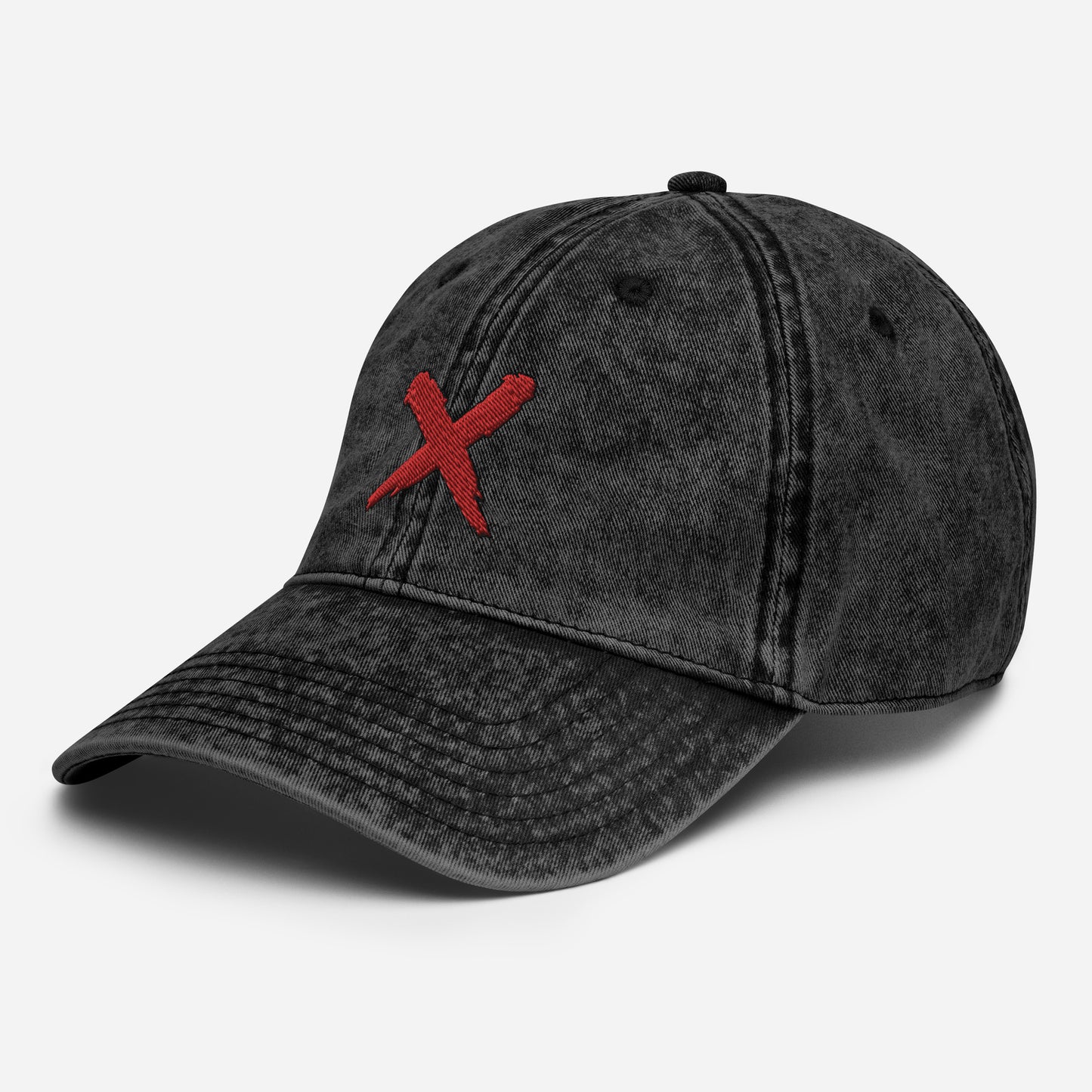 X MARKS THE SPOT Vintage Twill